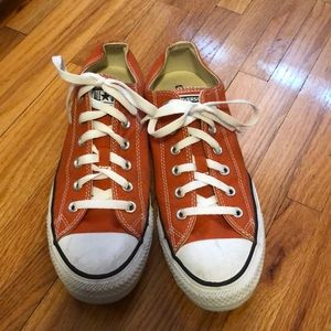 Orange converse